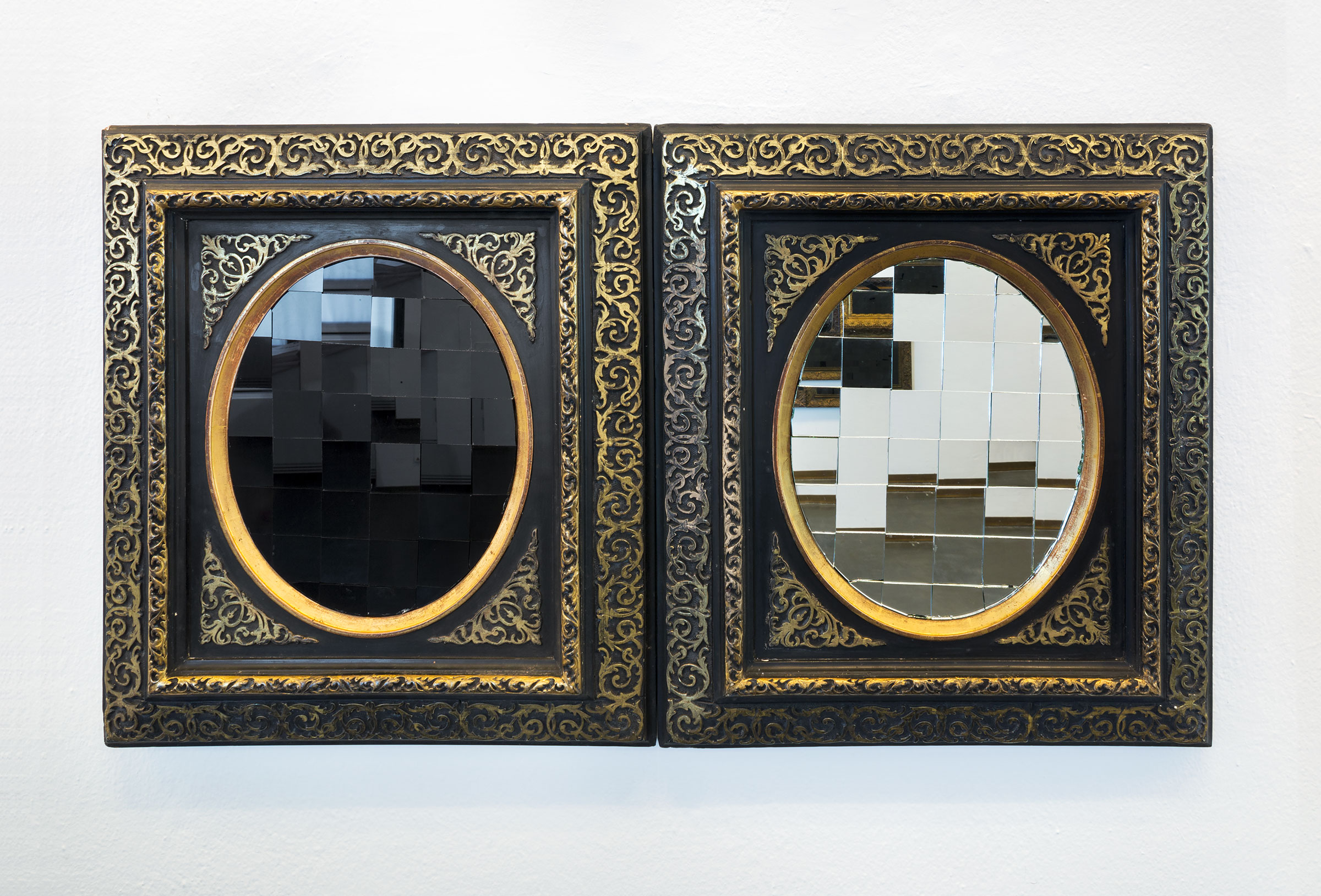 Flavio Favelli, Archivio (specchi), 2012